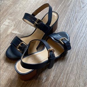 Talbots Navy Blue heels